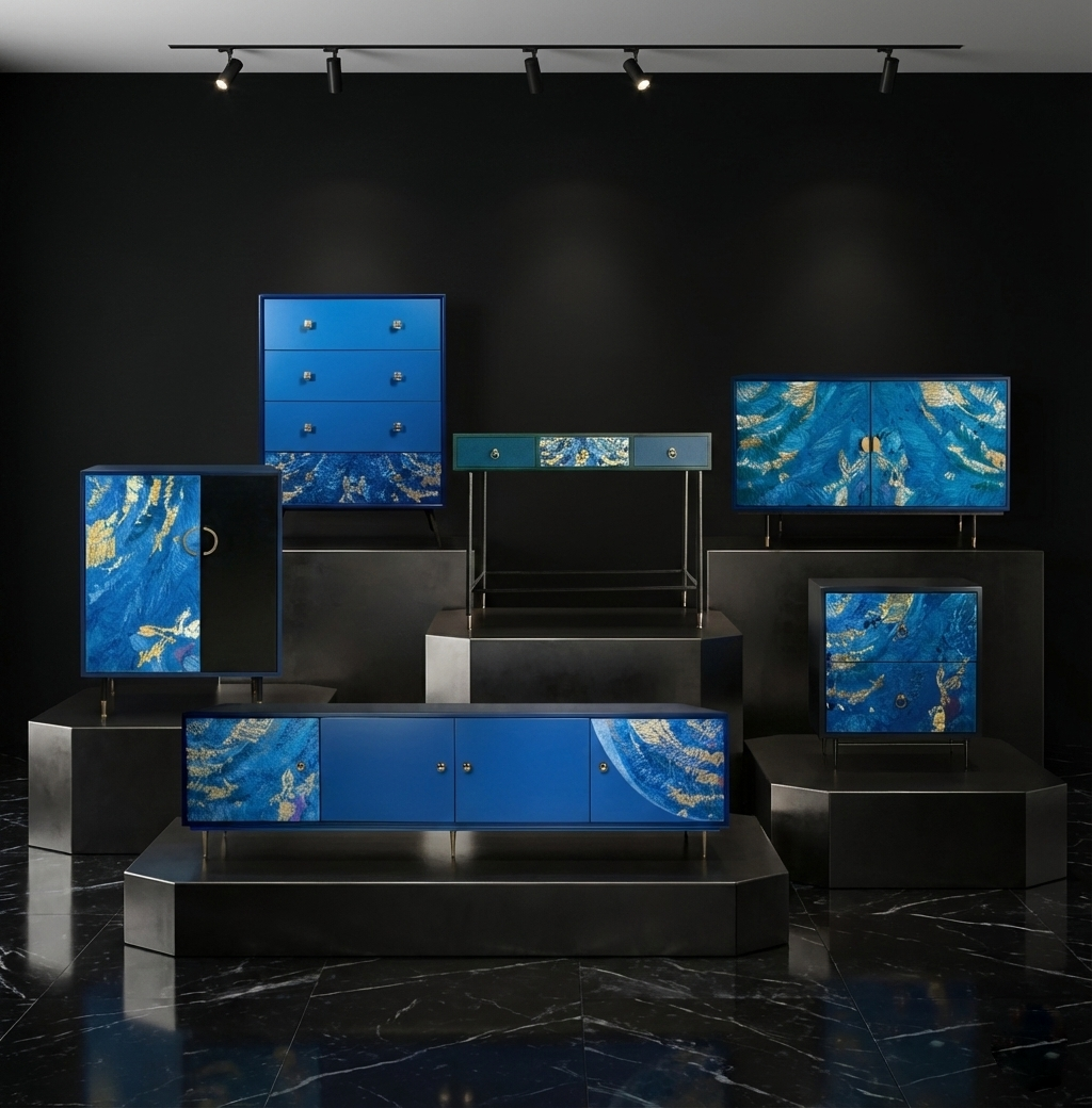 Bộ sưu tập nội thất sơn mài Rolling